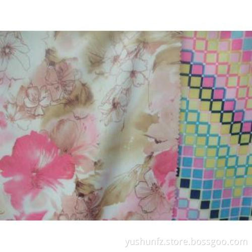 Polyester Printed Pongee with Coated Fabric